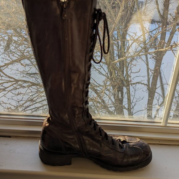 Nero Giardini Leather Boots- Made in Italy-Size 38 (8) - Picture 14 of 16